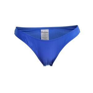 NEW NoBo No Boundaries Blue Woman's swim bottoms XL 16-18 Bikini Cheeky High Leg